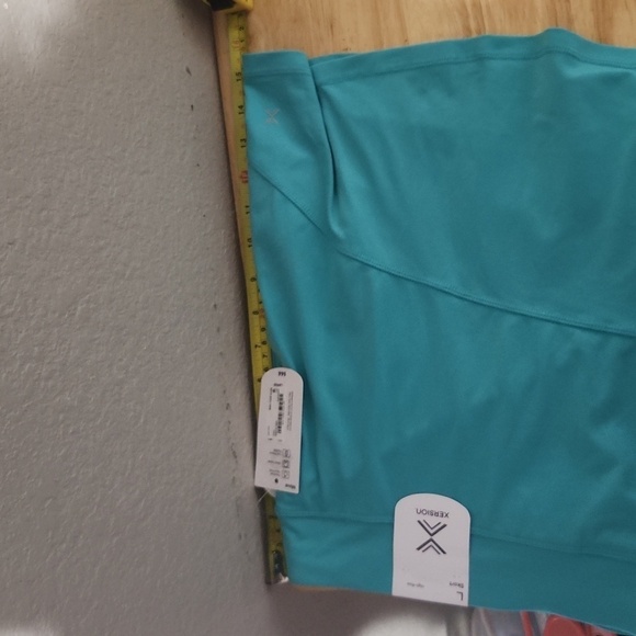 Xersion Womens Skort Size L Athetic blue Teal NEW Tennis Running - Picture 12 of 13